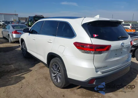 2019 Toyota Highlander Xle from USA, damaged, VIN 5TDJZRFH5KS571527